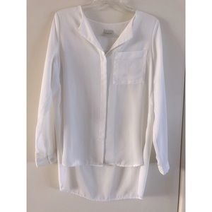 V-neck blouse